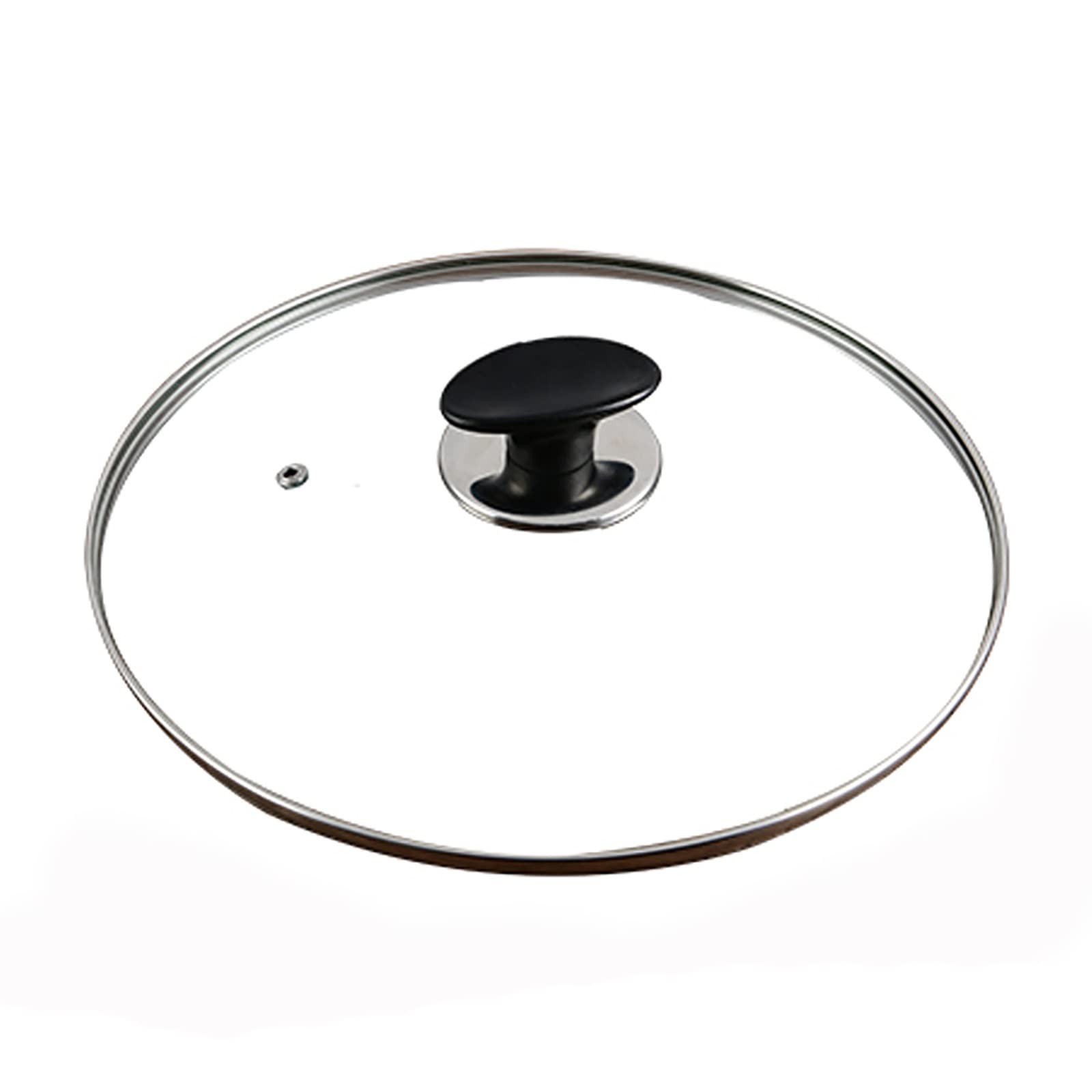 Tapa de sartén/Tapa de Cacerola, Olla de Cocina Visible de Vidrio Templado, Tapa de Repuesto para Cocina, Cubierta (28 cm)