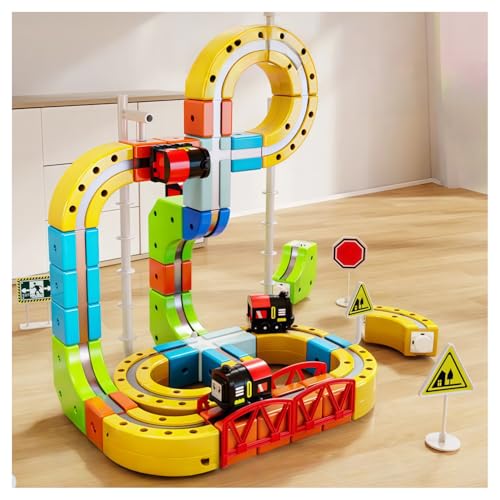 Quxxuol �}�O�l�b�g���g���b�N�J�[�d����ԃZ�b�g �ԃ��[���������� ���[���ςݖ� ���C�g�ݗ��� �ߋ� �m��ߋ� �ȒP�ȑg�ݗ��� USB�[�d�� �����̗V�ѕ� �N���X�}�X�v���[���g �a�����v���[���g (105��,�ڍ׍\��)