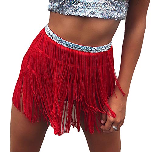 Ceinture de danse du ventre haut de gamme en triangle à franges