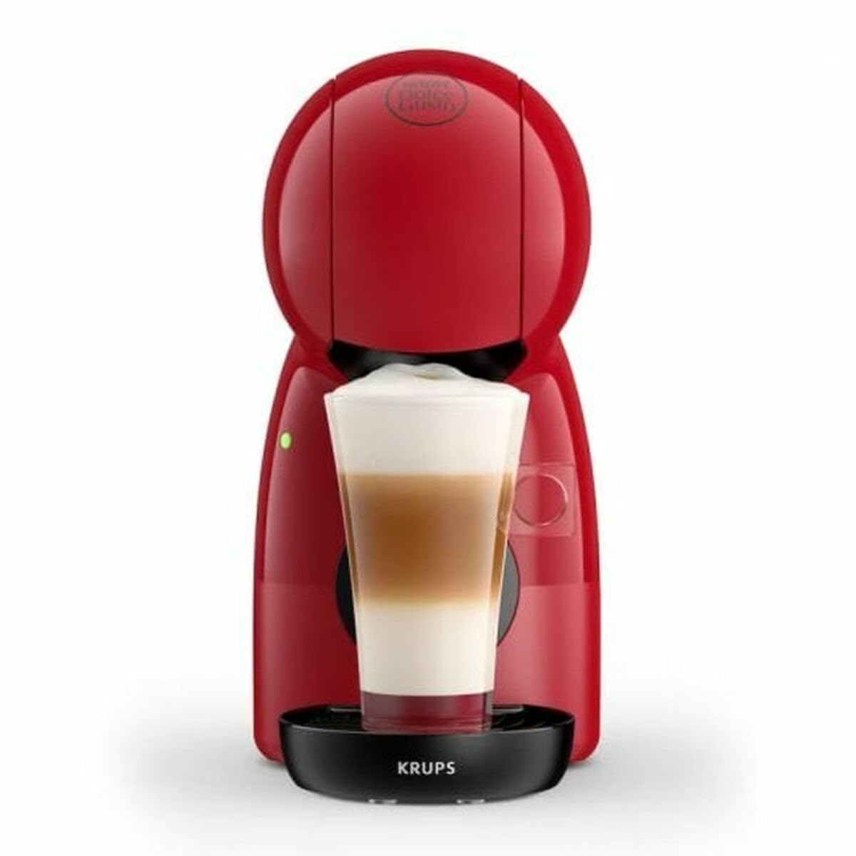 Krups KP1A35 Mini Me Multi-Getränk-Kapselkaffeemaschine, 15 bar Druck, manuelle Technologie, Rot