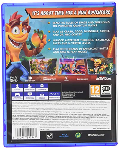Sony Crash Bandicoot 4: It' About Time Standard PlayStation 4 Neuf - vue 6