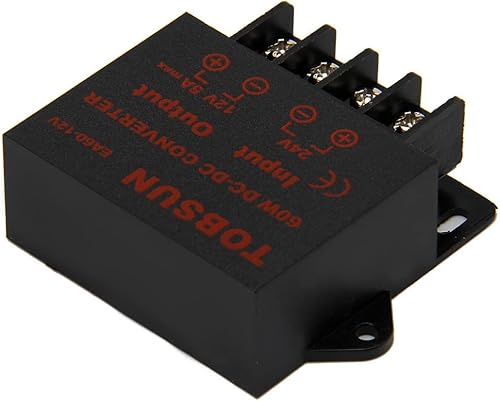 Miniatura 6 de Convertidor Regulador de Voltaje CC - 24V a 12V, 5A, 60W Módulo Convertidor de Potencia Reductor