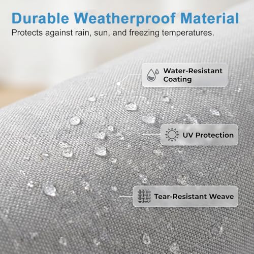 Image of Portable AC Hose Insulation Sleeve,60 inch Long Cover with Aluminum Foil for 5 inch-5.9 inch Exhaust Hose (Black /2pcs)