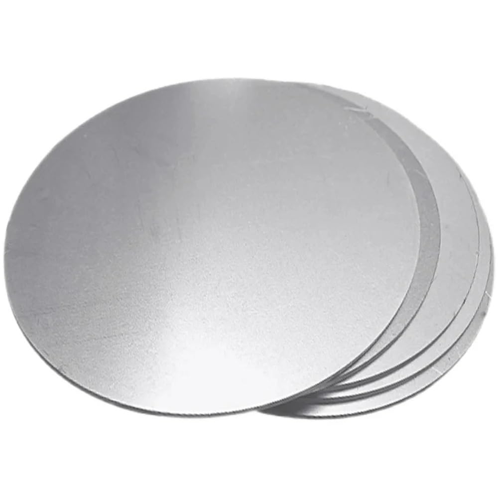 Runde Platte aus Aluminiumlegierung 6061, dünne Metallscheibe, Dicke 0,3–6 mm, Aluminiumscheibe for Stanzen, 1 Stück(350X4mm)