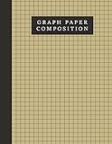 Graph Paper Composition Notebook Ecru Color Background Cover: Grid Paper Journal, Quad Ruled, 110 Pages (Large, 8.5 x 11 inch, 21.59 x 27.94 cm, A4 size)