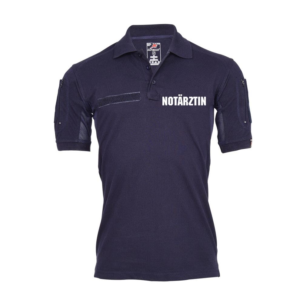 Polo tactique médecin Copytec 39904 bleu foncé vêtement XXXL