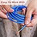 S SYDIEN 18 Gauge Wire 18 awg Stranded Wire PVC Cord Copper Cable 5M/16.4Ft Single Core Flexible Extension Power Cord Remote Wires for Amp Auto with Connection Terminals & Push-Pull Switch