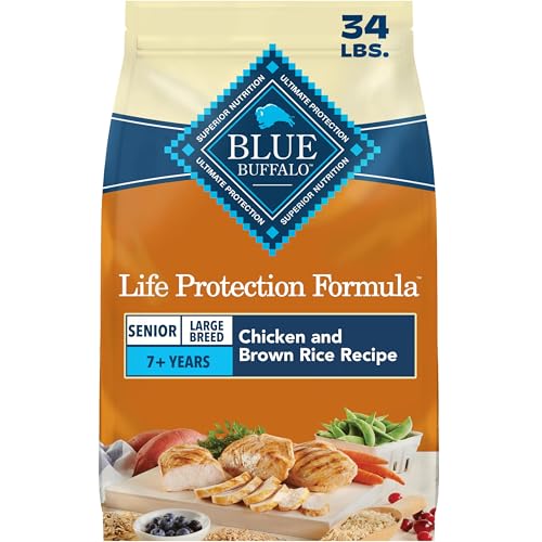 Blue Buffalo Life Protection Formula Senior Large Breed Chicken & Brown Rice Recipe Dry Dog Food