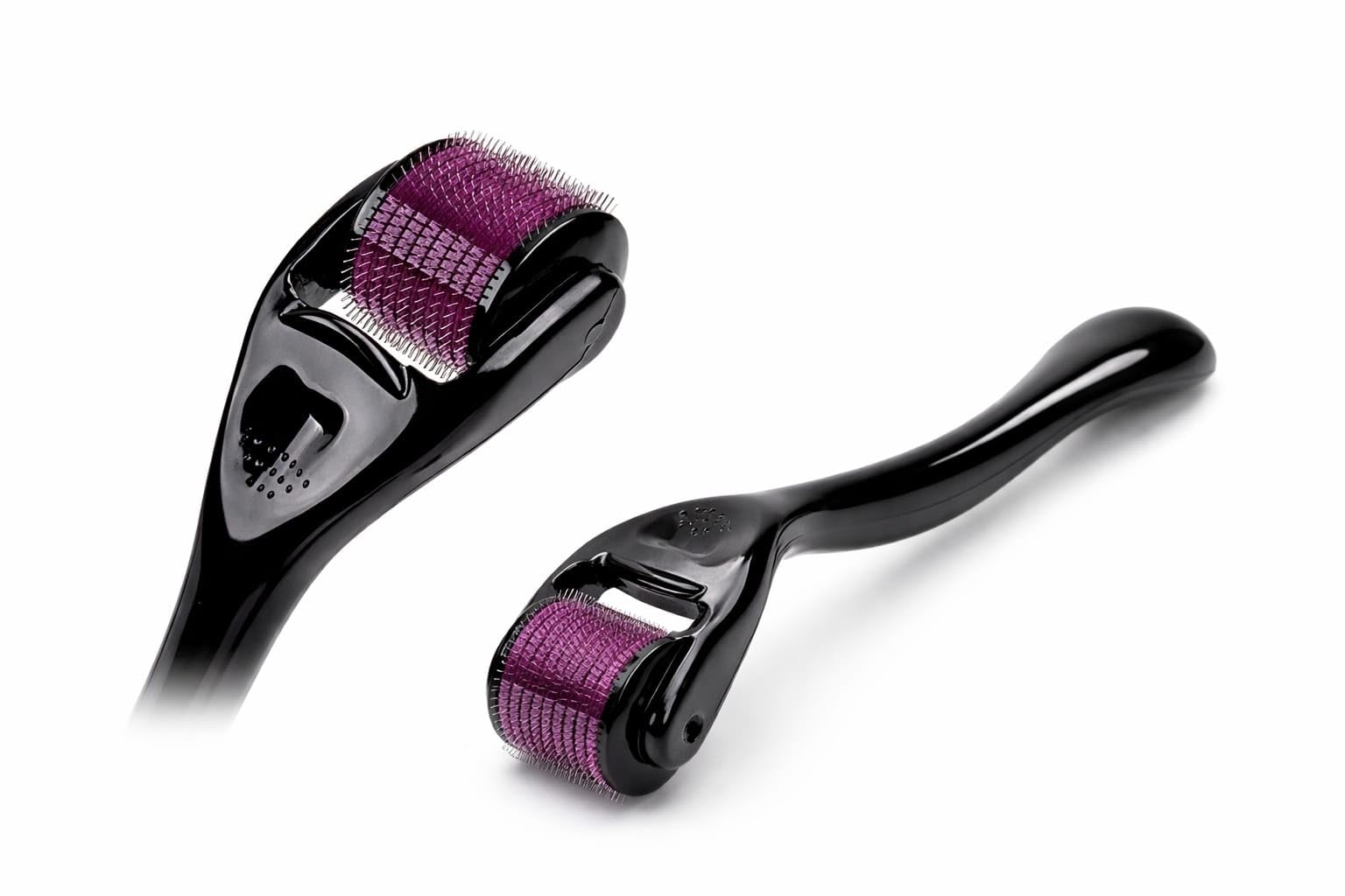 Derma Roller with 540 Titanium Alloy Micro Needles 0.5 mm | Suitable for Beard Also | Reduces Hair Fall | Stimulates Hair Follicles | Easy to use | Safe & Effective-image-25