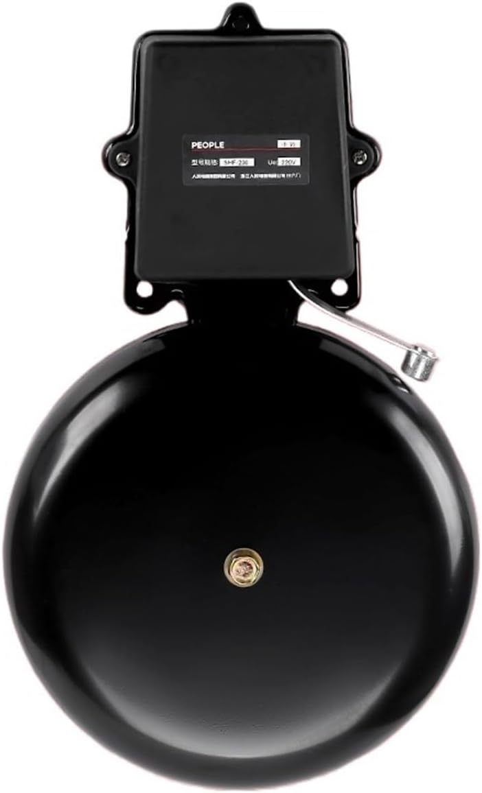 Auto Bell Ring Timer Controller School Bell 220V ZYT08 with Ring Bell 80 Times One Day 6 8 10 12 Inch Time Switch(Timer)