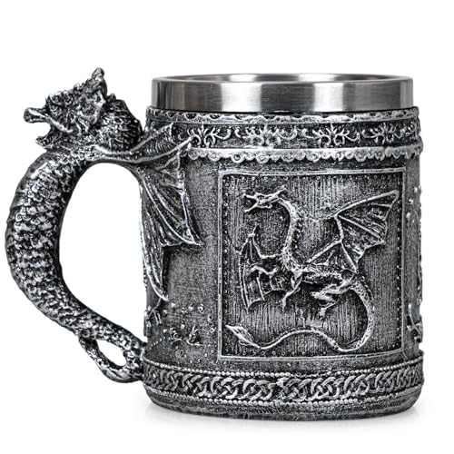Viking Mug Stainless Steel Ideal Drinkware for Coffee Cup