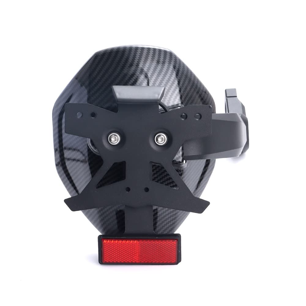 BeNsil Parafanghi Moto Parafango Parafango Posteriore Moto con Targa per CB 650R CB650R 2021-2023 2022 Paraspruzzi Paraspruzzi (Color : 2)