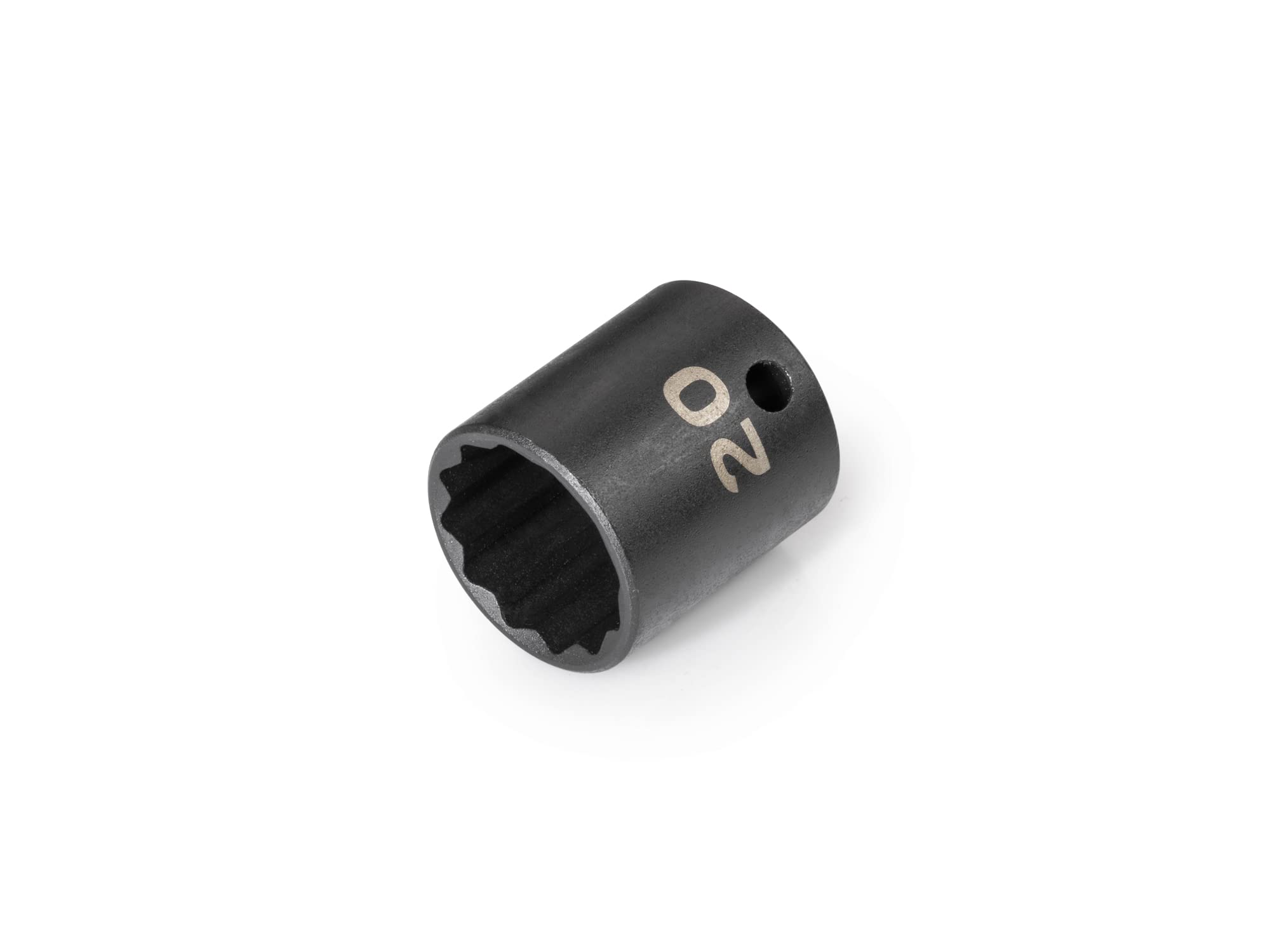 TEKTON 3/8 Inch Drive x 20 mm 12-Point Impact Socket | SID12320