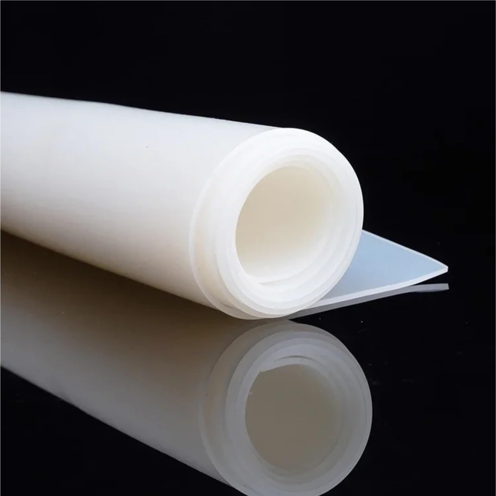 Revestimiento de cajón de lámina de Goma de Silicona translúcida, tapete Artesanal Duradero Antideslizante, 1 ud.(5x300x300mm)