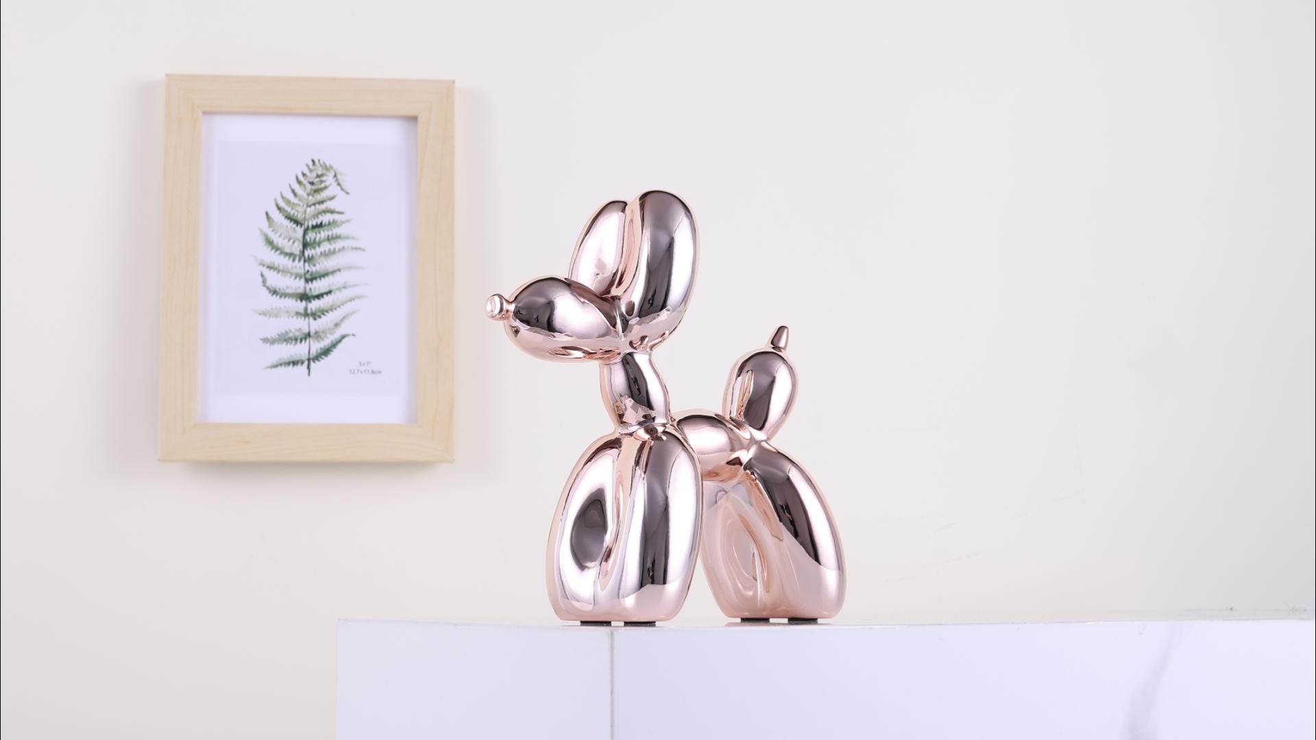 Amazon.com: XIAOMAGG Balloon Dog Sculpture Modern Home Decor