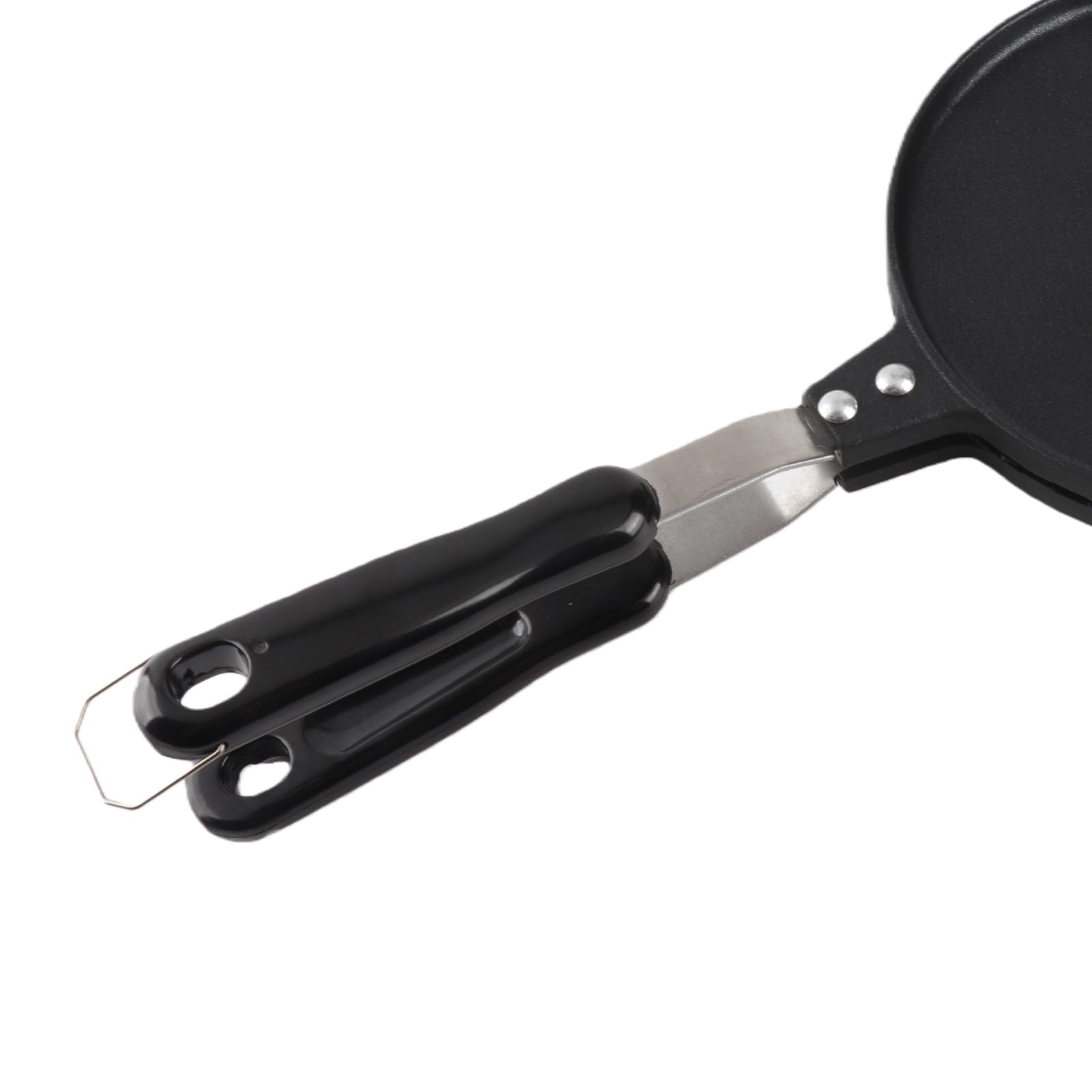 Gaufrier de Cornet, Cône de Gaufres Antiadhésif à Gaz Cuisinière Gaufrier de Cornet en Aluminium Moule Outil de Cuisson de Pain d'Oeufs de Baker.