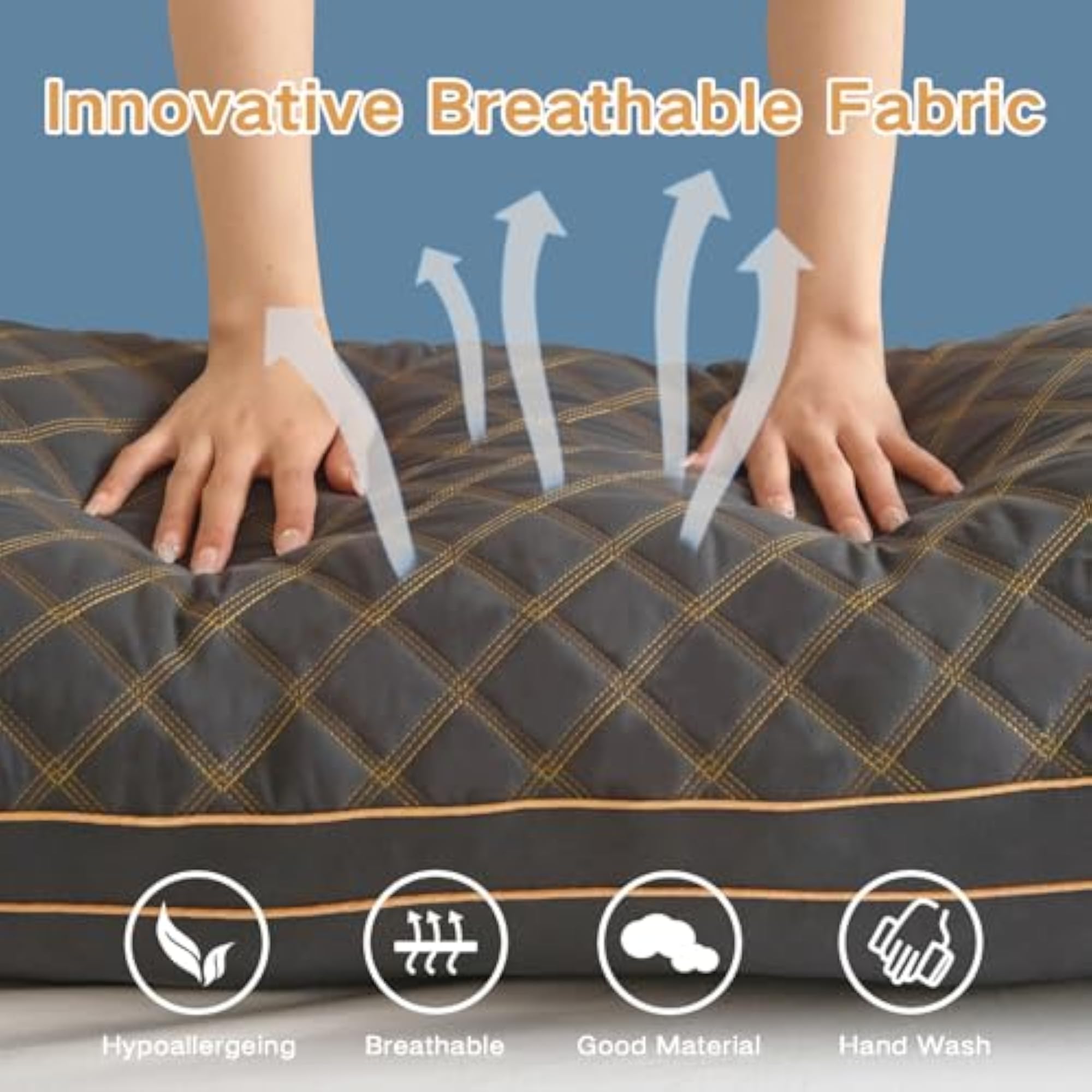 Long Body Pillow for Adults, Firm Support