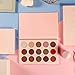 DE'LANCI New Nude Eyeshadow Palette Matte Shimmer 15 Colors Highly Pigmented Blush Nudes Warm Natural Bronze Pink Neutral Cosmetic Eye Shadows