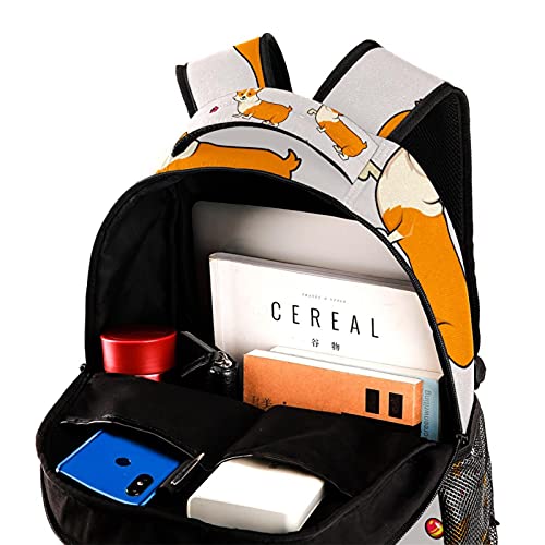 Mochila Corgi de 16 pulgadas para evitar el dolor de espalda al ir a clase 4