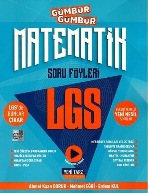 8. Sınıf LGS Matematik Gümbür Gümbür Soru Föyleri