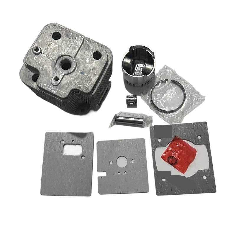 para Conjunto DE PISTÓN Cilindro para SOPLADOR 1E48FP Anillos 2 Tiempos Clips Pin TALADROS Tierra ETC