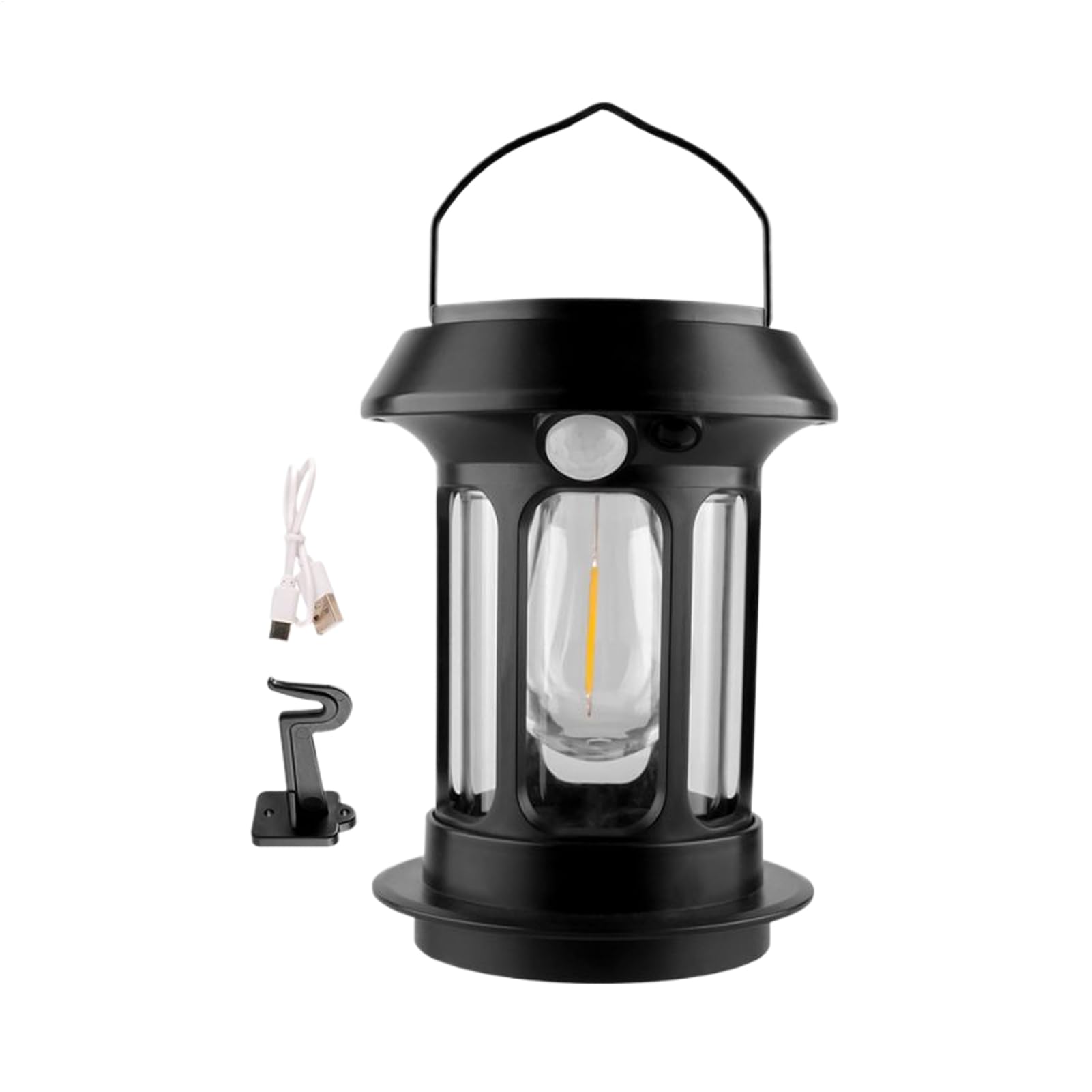 Solar Lantern Lights - Led Camping Lantern - LED Lamp, Tent Flash | Rechargeable Outdoor Torch Device, Four Mode Waterproof Lighting System for Hiking Camping Garden Patio Travel Yard Night Backup Use