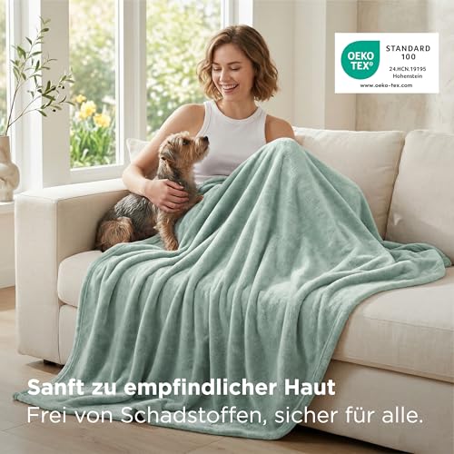 BEDSURE Kuscheldecke Flauschig Decke Fleecedecke - Wohndecke Warm Winter Weich, Sofadecke XL, Geschenke für Frauen, Decke Couch Blanket… – Ansicht 4