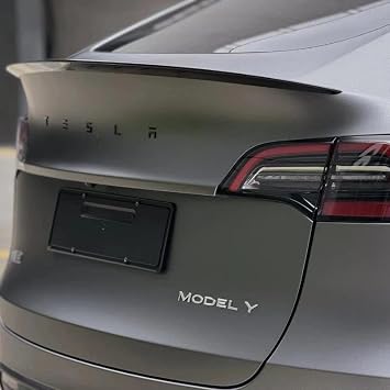 Tesla Model Y ile Uyumlu Bagaj Yazısı (TESLA) Siyah | Juniper Uyumlu Değildir