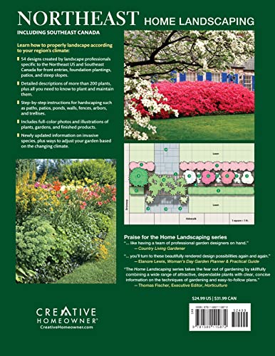 Northeast Home Landscaping, Fourth Edition: 54 Landscape Designs with 200+ Plants & Flowers for Your Region (Creative Homeowner) USA: CT, MA, ME, NH, NY, RI, VT - Canada: NB, NS, ON, PEI, and QC - Image 2