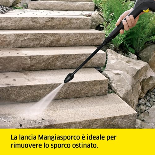 Kärcher Nettoyeur Haute Pression K 4 Universal Edition, Pression : 130 Bar, Débit : 420 l/h, Surface : 30 m²/h, Filtre à Eau, 6,6 kg, Flexible & Pistolet Haute Pression, Lance, Rotabuse