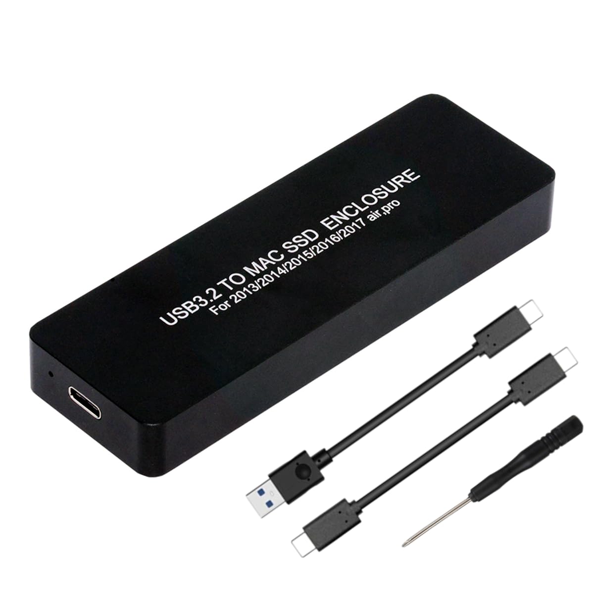 chenyang 12+16Pin MAC SSD to USB 3.2 Gen 2x2 20Gbps Mobile HDD Case Enclosure Adapter for MAC Air Pro 2013 2014 2015 2016 SSD