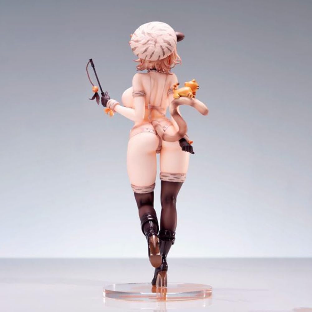 DEXSHUN Migu-chan Figura Anime Ilustración Manga Chica Figura PVC Estatua Coleccionable Decoración Regalos 28 cm