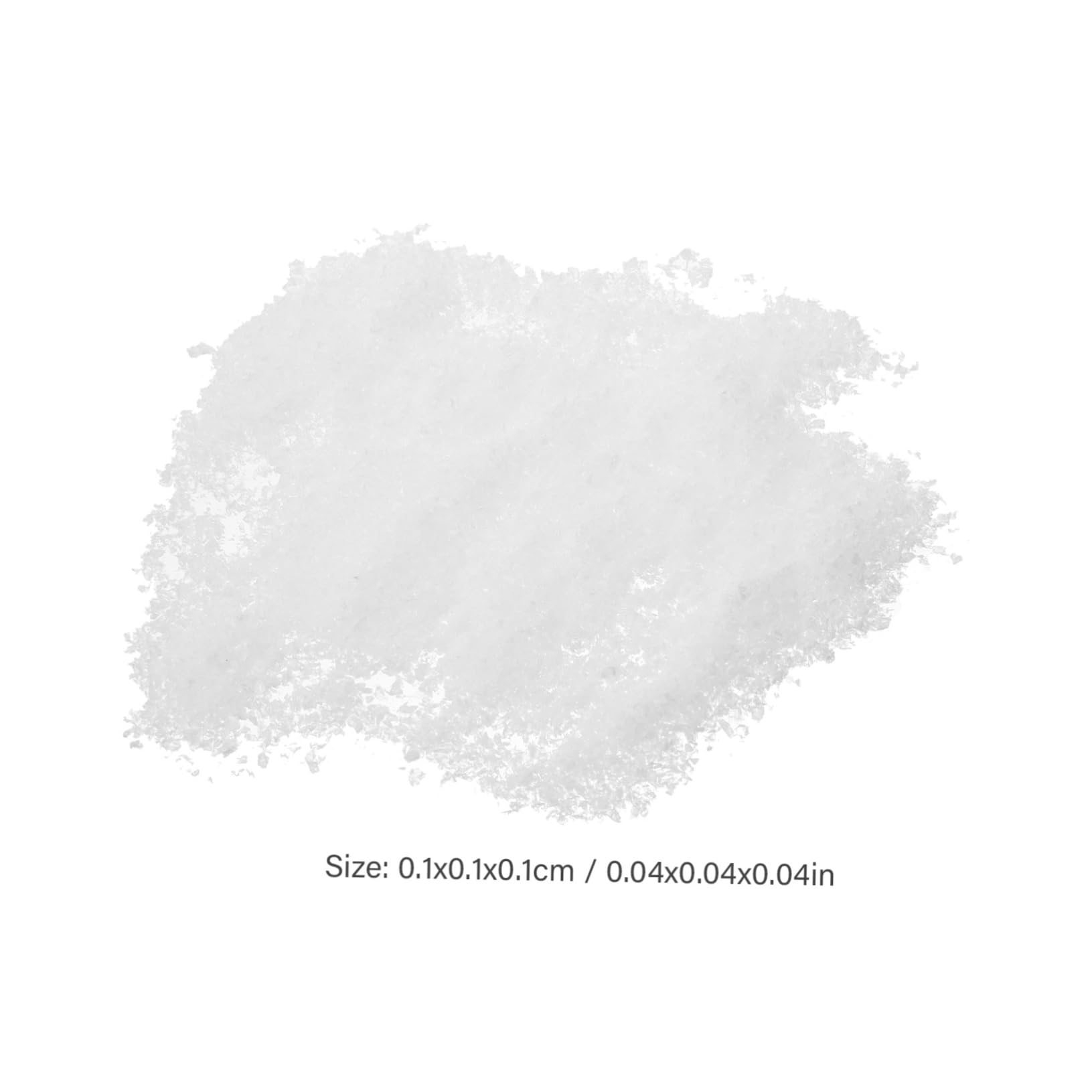 ABOOFAN Christmas Snow Powder Artificial Simulation Snow for Winter Scene Decoration Safe Material for Holiday Props and Photography for Festive Displays and Parties