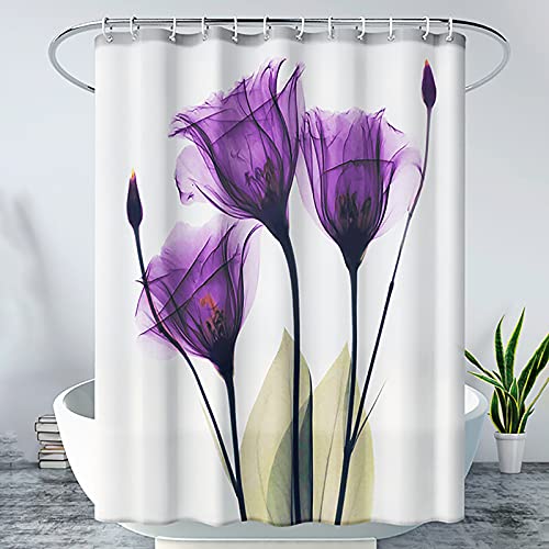 Rideau de douche imperméable séchage rapide lavable en machine - 8