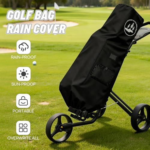 Housse imperméable pour sac de golf pliable et durable