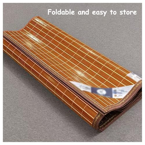 Esterilla de bambú transpirable y suave para camas individuales y dobles de 135x195cm 5