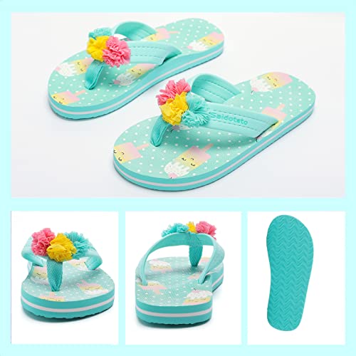Image of Saidoteto Boys Girls Flip Flops Child Summer Slip-on Thong Sandals Beach Pool Water Shoes(Little /Big Kid)