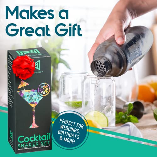 image for Modern Mixology Mixology Cocktail Shaker Set Drink Mixer, 8-Piece Port