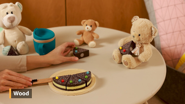 Tanner 9804 Chocolate Cake to Cut Food Toy (assorted)