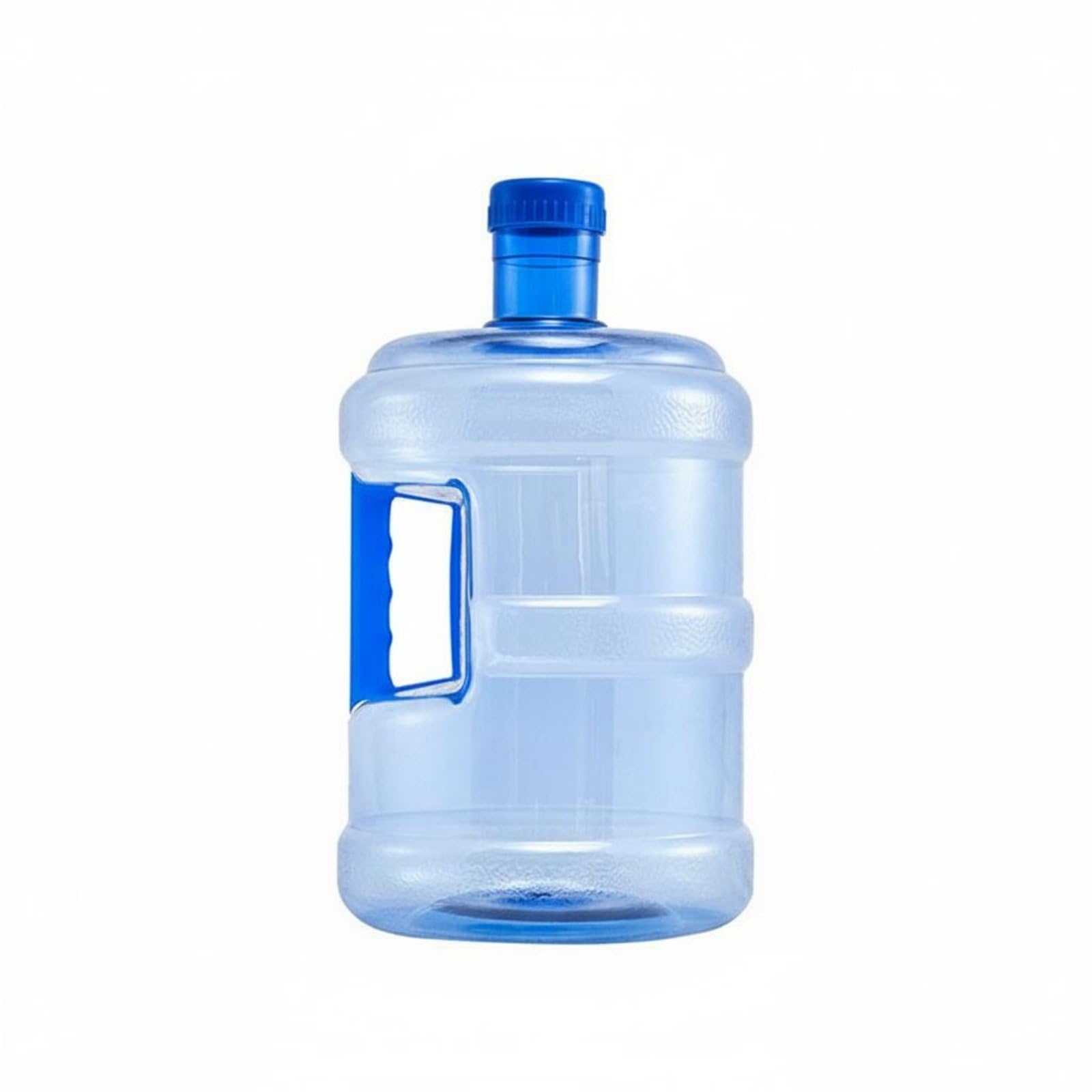 Trinkkanister Wasserbehälter Wasserkanister Aufbewahrungsbehälter Vorratsbehälter aus Robustem PET mit Zusätzlichem Dichtungsstopfen für Schule, 10L, Dickes Haustier