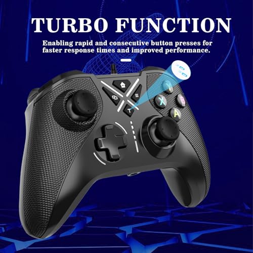 Magic Block PC CONTROLLERS FOR GAMING Xbox Wired Controller With Hall Triggers And Joysticks, Wired Game Controller For Xbox Series S/X, Xbox One, And Pc, Turbo Function thumb #2
