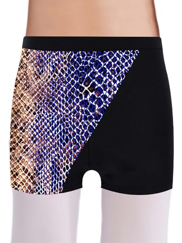 Kids Girls High Waist Seamless Dance Shorts Gymnastics Yoga Shorts Workout Running Bottoms2