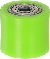 Vista 14 de HARFINGTON Tensor de polea de rodillo de cadena de 0.394 pulgadas (0.394 in), tipo cilindro de nailon, deslizador de rueda para mini motocicleta