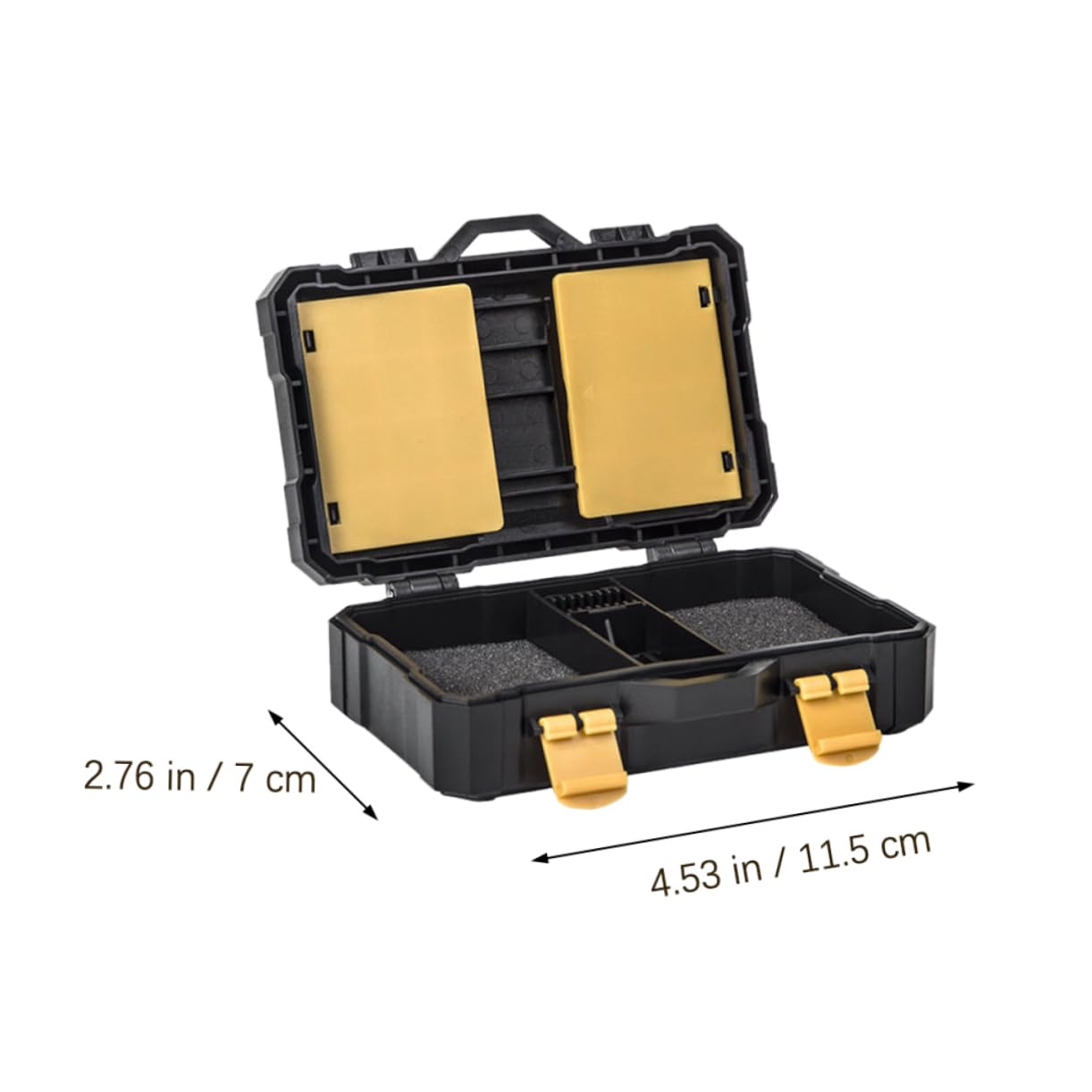 Hemoton 1pc Camera Battery Storage Case Shockproof Photography Accessory Portable Design for Cards Easy Organization for Memory Cards Batteries