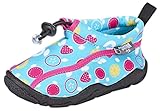 Sterntaler Baby - Mädchen Aqua-Schuhe mit Gummizug und rutschfester Sohle, Farbe: Türkis, Größe: 23/24, Alter: 2-3 Jahre, Art.-Nr.: 2512105