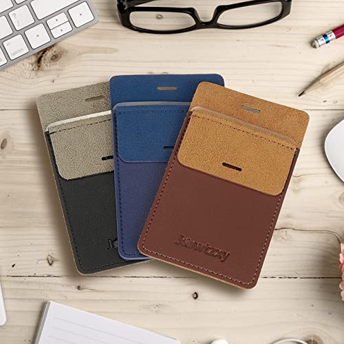 Jvwtzxy KOUDAIBITAO Pocket Protector, 3 Pcs Leather Pocket Pen Holder Organizer Pouch thumb #6