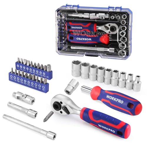 WORKPRO 34 PCS 1/4