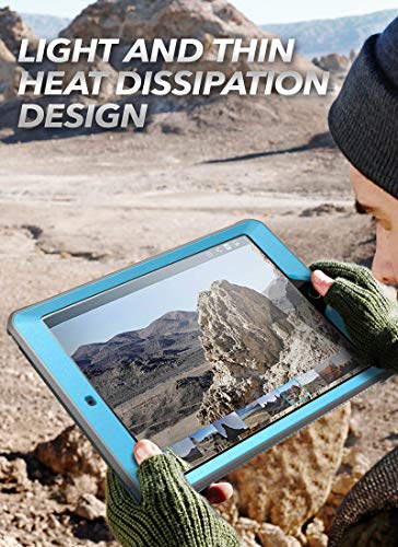 Image of SUPCASE Designed for iPad 10.2 2019 Case, [Unicorn Beetle Pro Series] with Built-in Screen Protector and Dual Layer Full Body Rugged Protective Case for iPad 10.2 Inch 2019, iPad 7th Generation (blue)