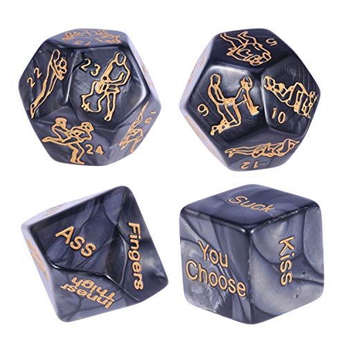 EXCEART 12Cps Party Sex Dice Sex Posities Rollenspel Dice Stellen Gift Slaapkamer Cosplay Speelgoed Huwelijksreis…