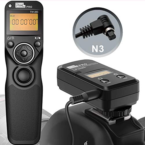 Pixel Timer Shutter Release TW283-N3 Wireless Remote Control for Canon 5D Mark III/